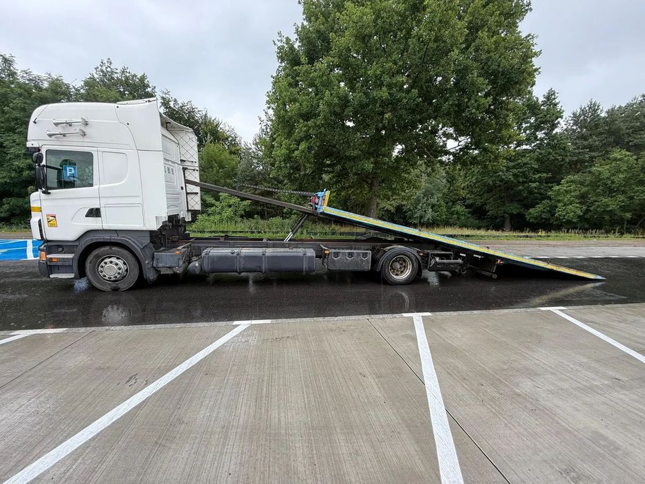 Scania R380 PD Autopomoc Specialny tacho na tarczki wciągarka