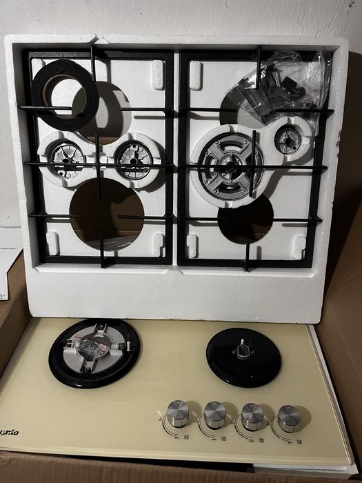 Варильна поверхня газова HG C7G CEST (IVORY)