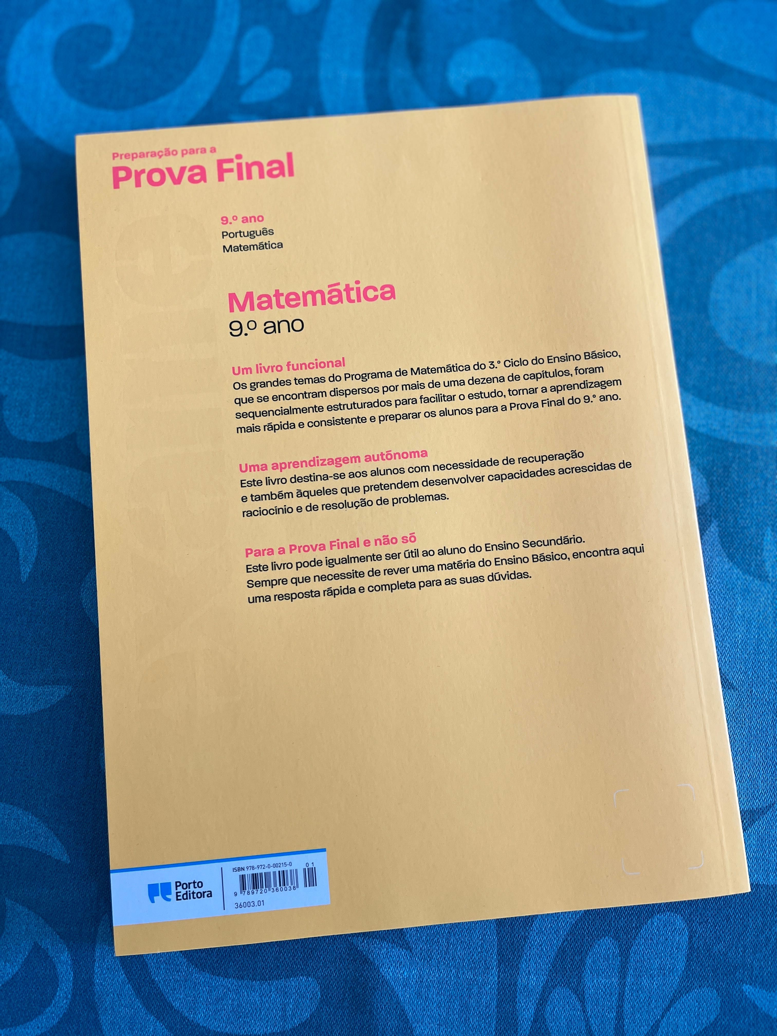 Livro de Exame Matemática - 9º ano