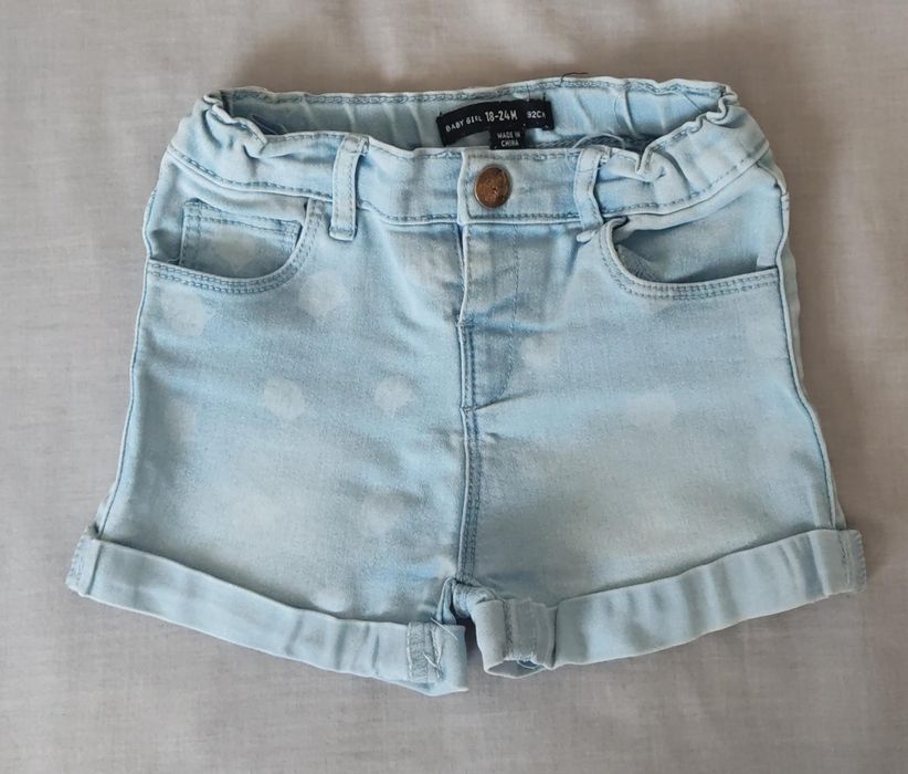 Calções menina 18 a 24 meses, 92cm