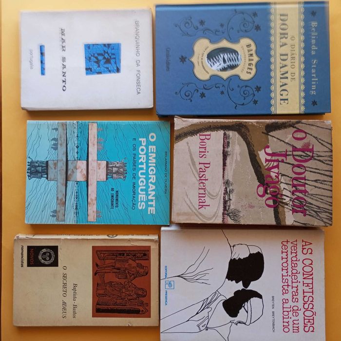 Coleção de Livros Mistos - Autores Variados - Conjunto 21