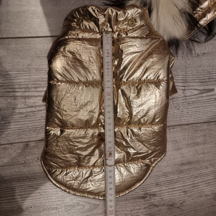 Kurtka dla psa Rosegold z kapturem S/M