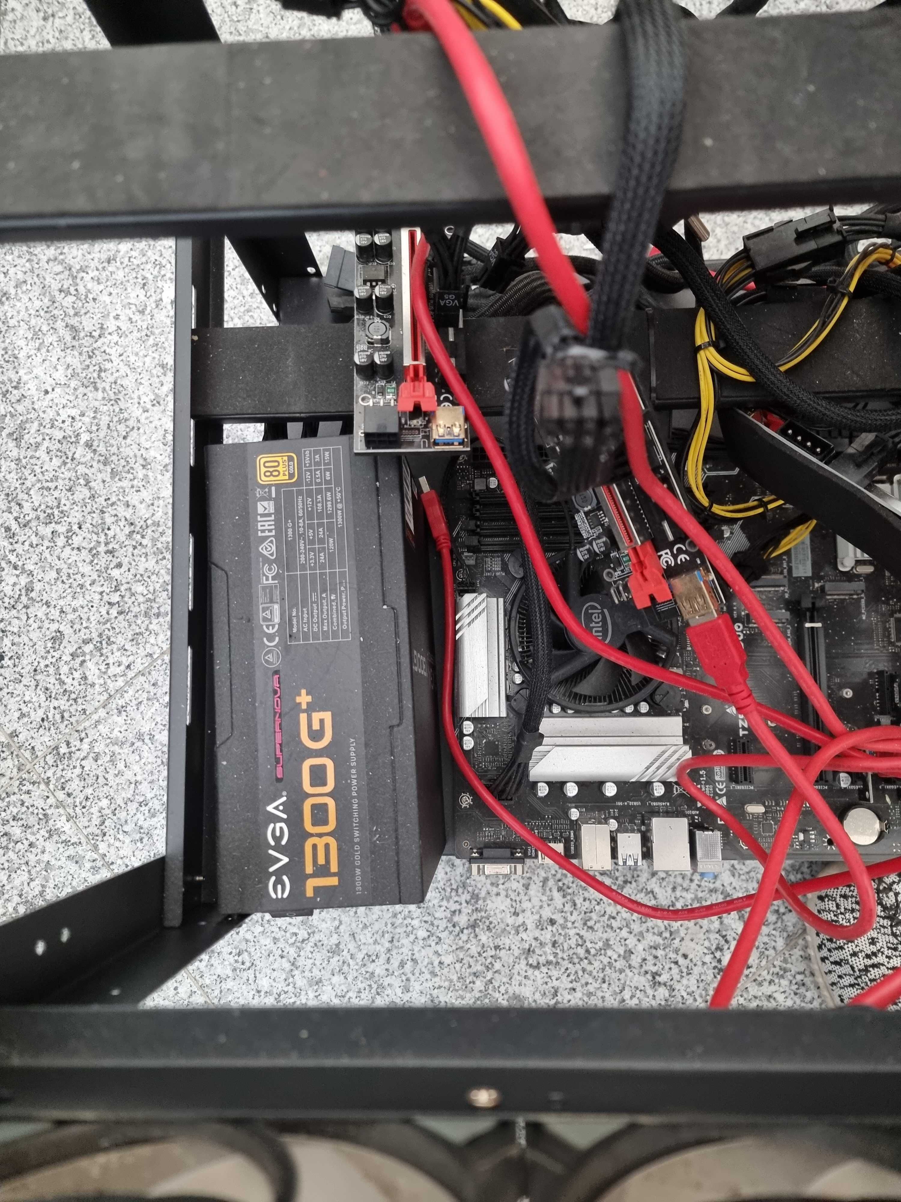 Rig Mineração com 2 fontes