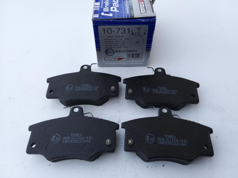 20839 KLOCKI  FIAT CROMA/ PUNTO/ REGATA/ TEMPRA/ UNO GR.17,2MM,104x66x17.2   10-731