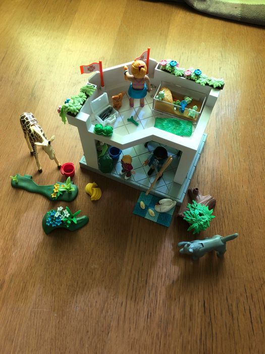 Playmobil consulta veterinária Zoo