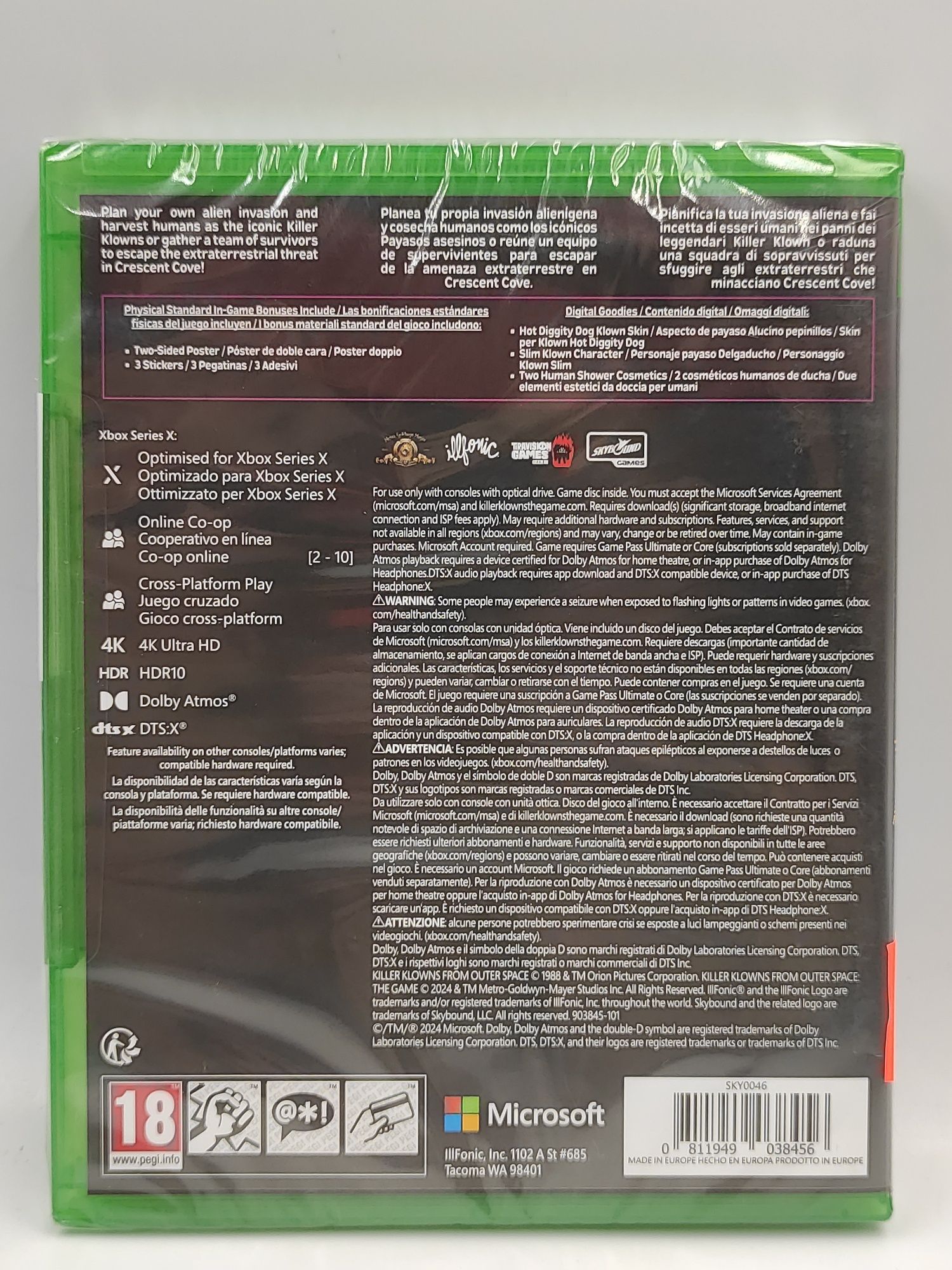 Na Lewara Gra Xbox Series X Killer Klowns From Outer Space The Game