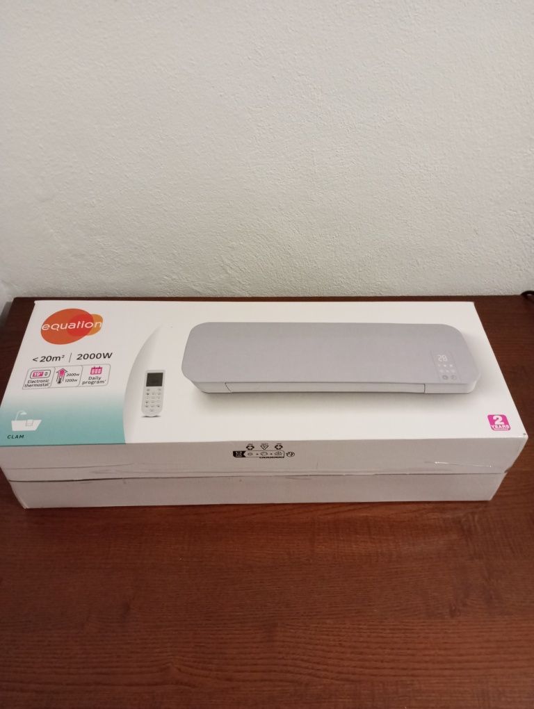 Aquecedor de Parede Equation Clam 2000W