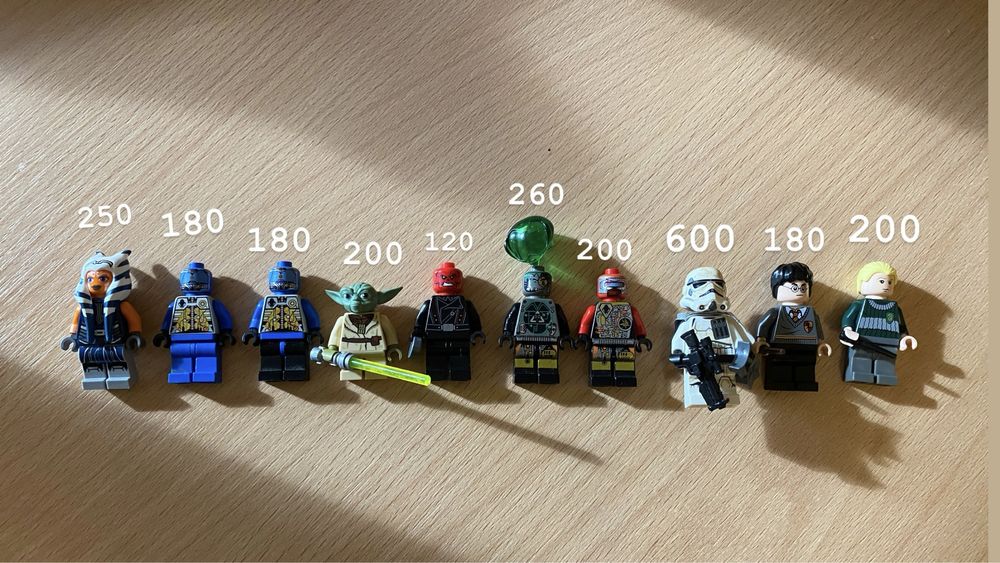 Lego Star wars harry potter minifigures раритет
