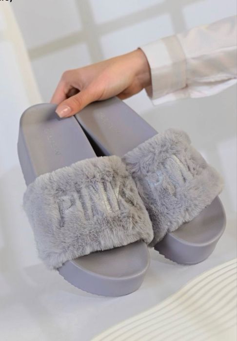 Тапочки,шльопанці еко шутро 37-38 Pink