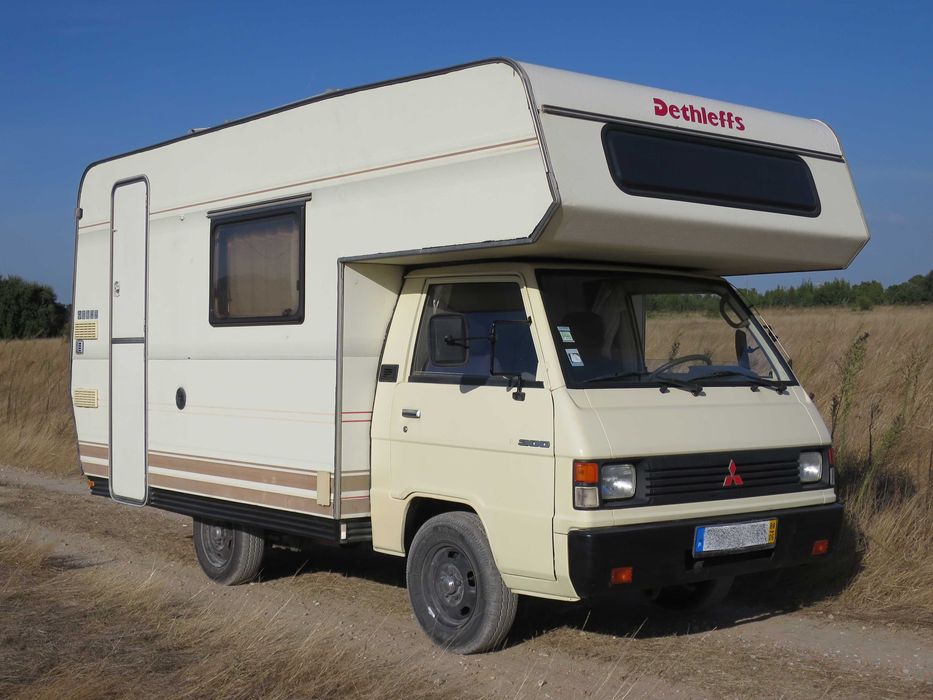 Autocaravana Mitsubishi L 300 Dethleffs 6 lugares