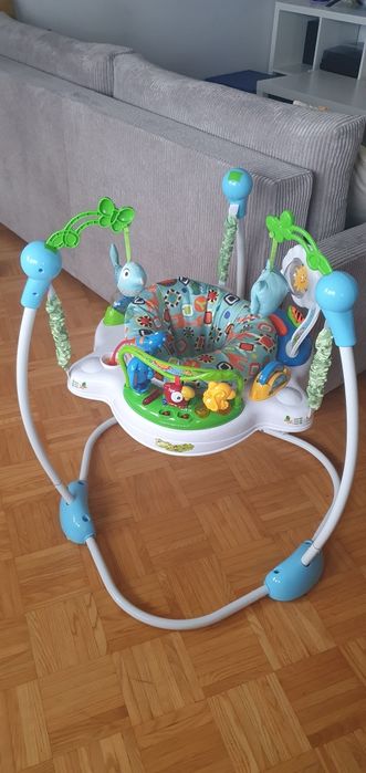 Skoczek jumper interaktywny, obrotowy, edukacyjny