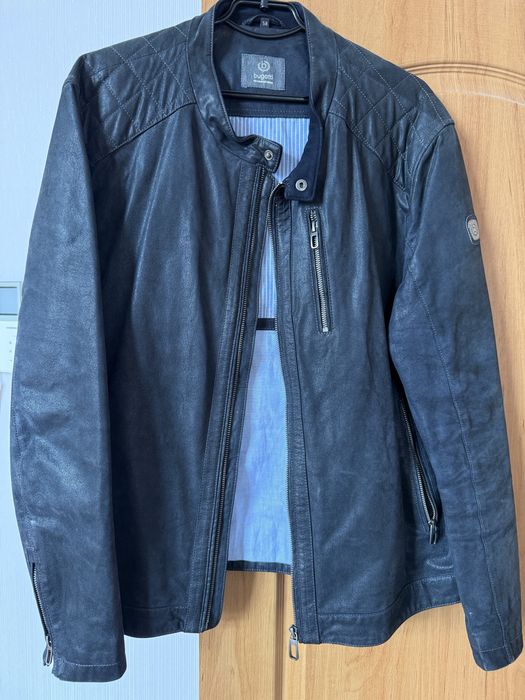 Продам кожаную куртку Bugatti