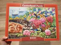 Puzzle Castorland 1000 koty kotki Lazy Sunday