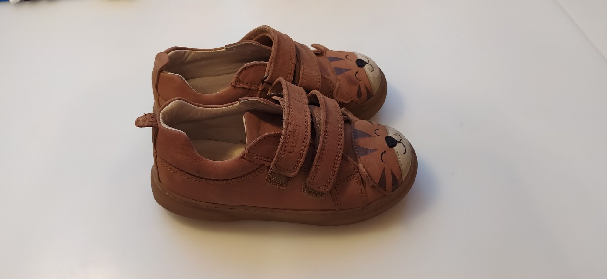 Lasocki Kids buty wiosenne skórzane na rzepy r. 26 mało używane