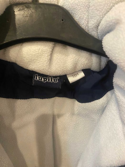 kurtka zimowa 104, granatowa dla dziewczynki