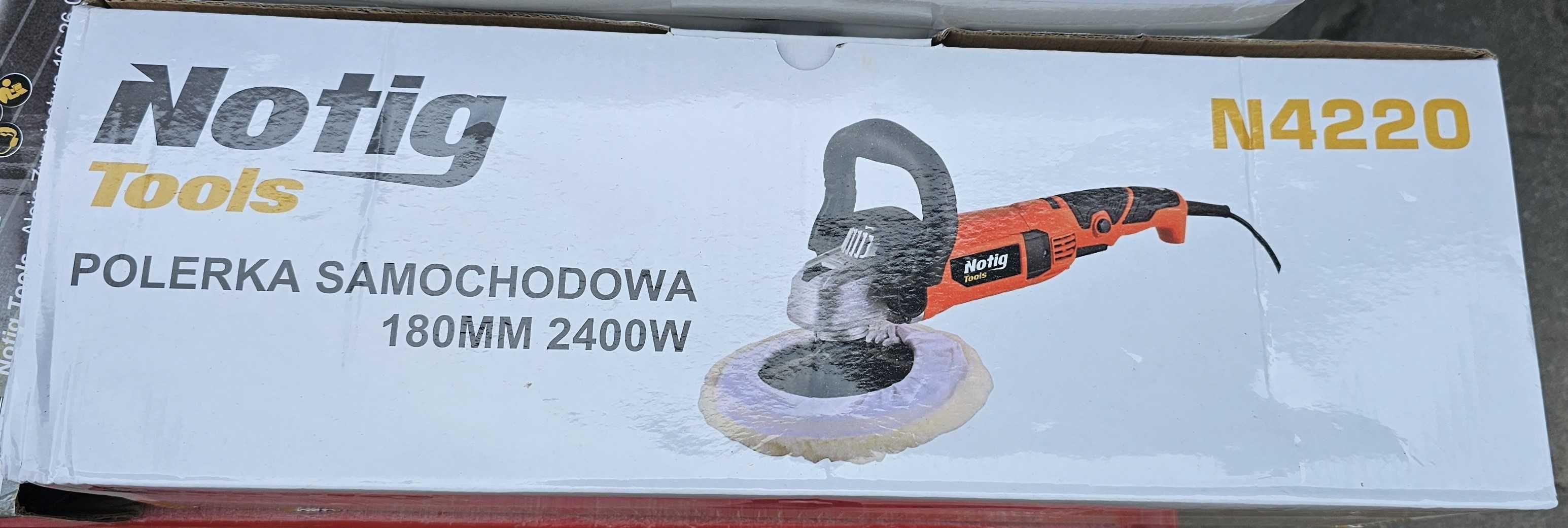 Polerka samochodowa 180MM 2400W NOTIG