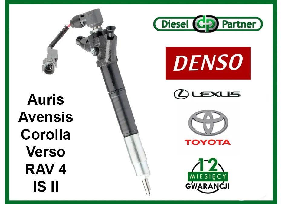 Wtryskiwacz DENSO DCRI200110 z kablem, TOYOTA, LEXUS