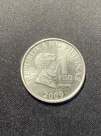 Moneta Filipiny - 1 Piso Peso 2009