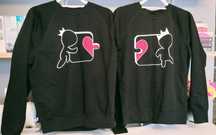 Bluzy dla par z puzzlami