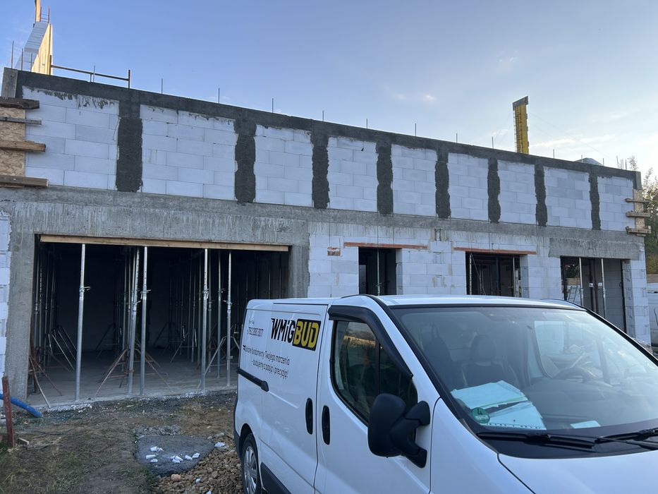 Budowa domów, budynków gospodarczych w stanie surowym