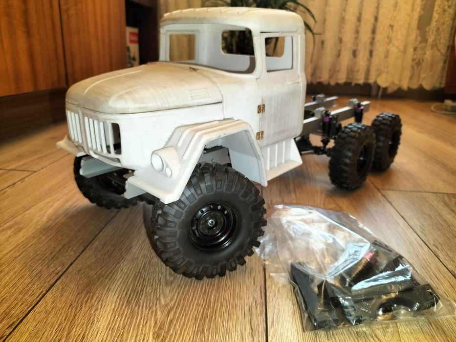 Ził 131 model rc trial 6x6 1/10 do dokończenia crawler