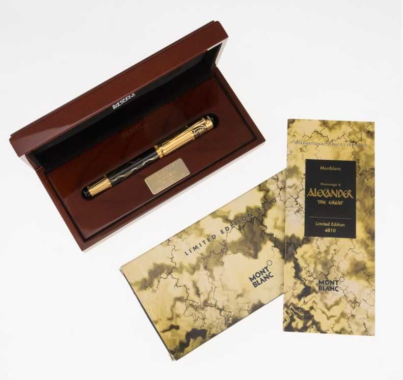 MONTBLANC ALEXANDER THE GREAT PATRON OF ART FOUNTAIN PEN 1998