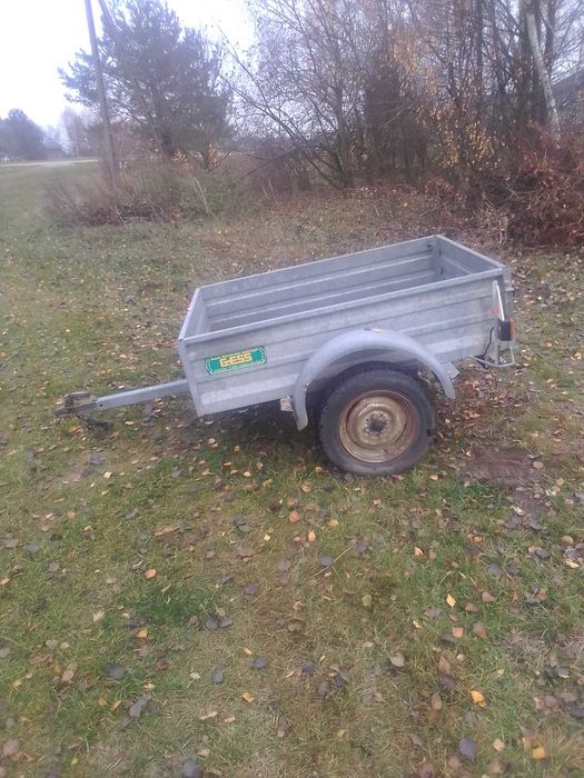 Przyczepka samochodowa Pongratz  450;dmc ocynkowana