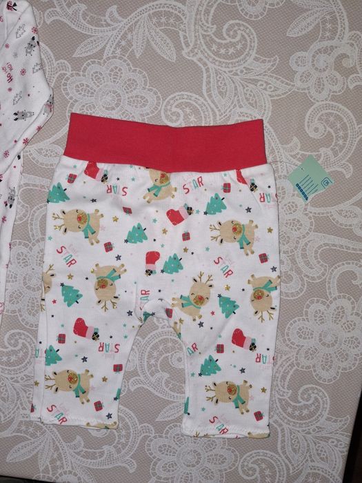 Śpioszki świąteczne Boże Narodzenie rozmiar 62