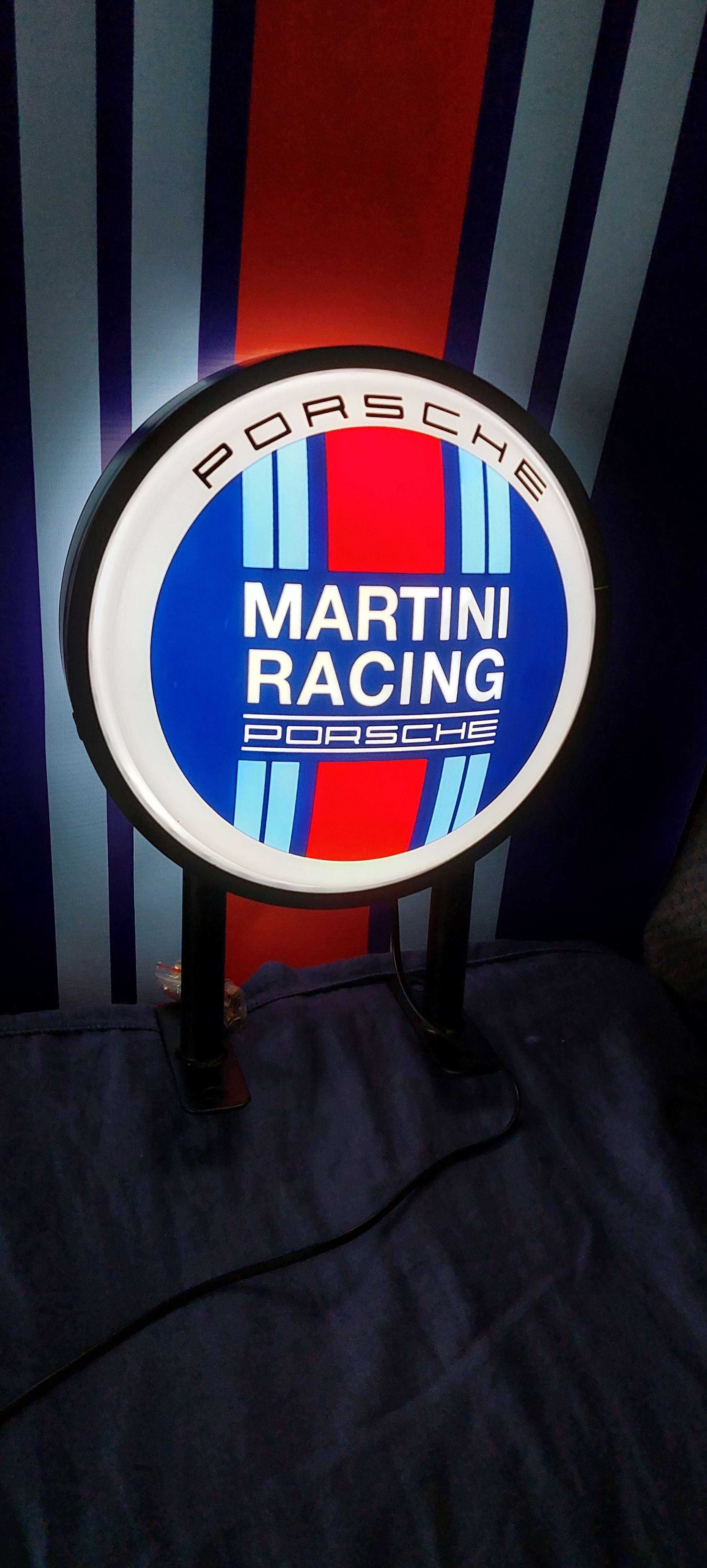 Reklama, kaseton, baner , lampa, podświetlane logo Martini