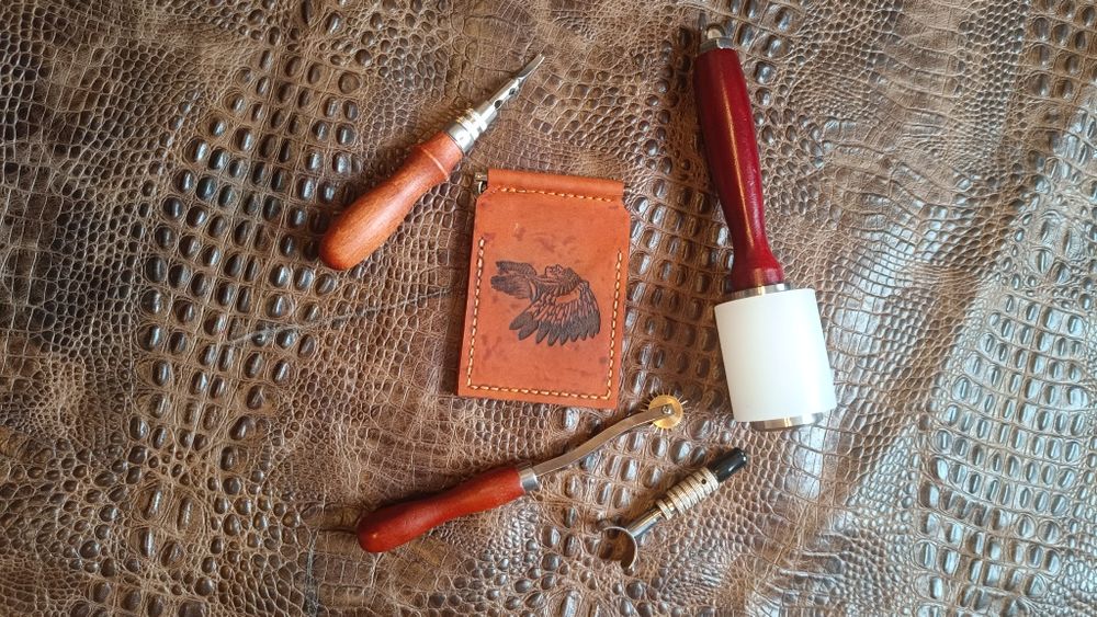 Зажим для денег  ручної роботи гаманець затискач грошей