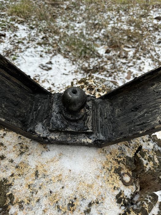 Крепление для цилиндра на прицеп 2ПТС4