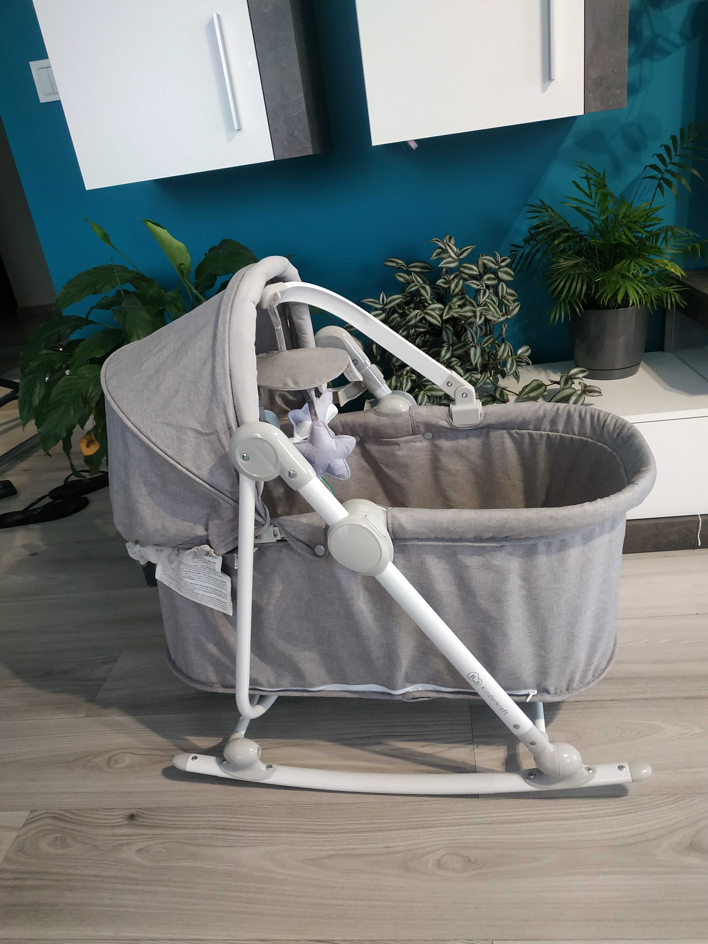 Łóżeczko Kinderkraft 5w1 UNIMO Stone Grey