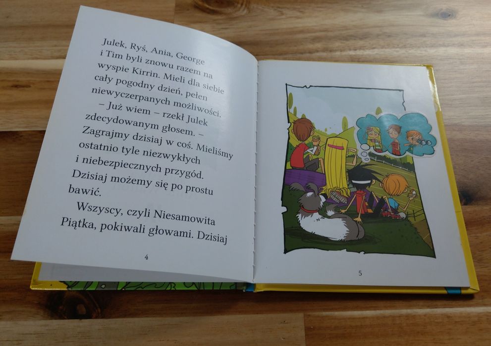 Niesamowita piątka Przygoda na wyspie Kirrin Anne Walton