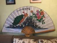 Японский веер на стену 90 см