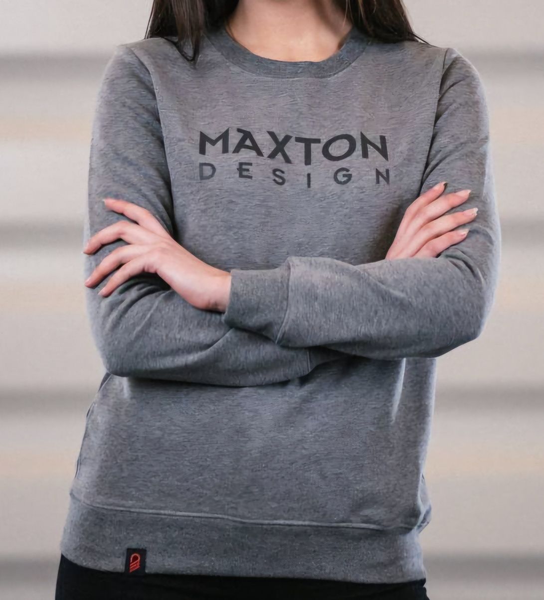 Maxtone Design Damska bluza szara bez kaptura NOWA zapakowana.