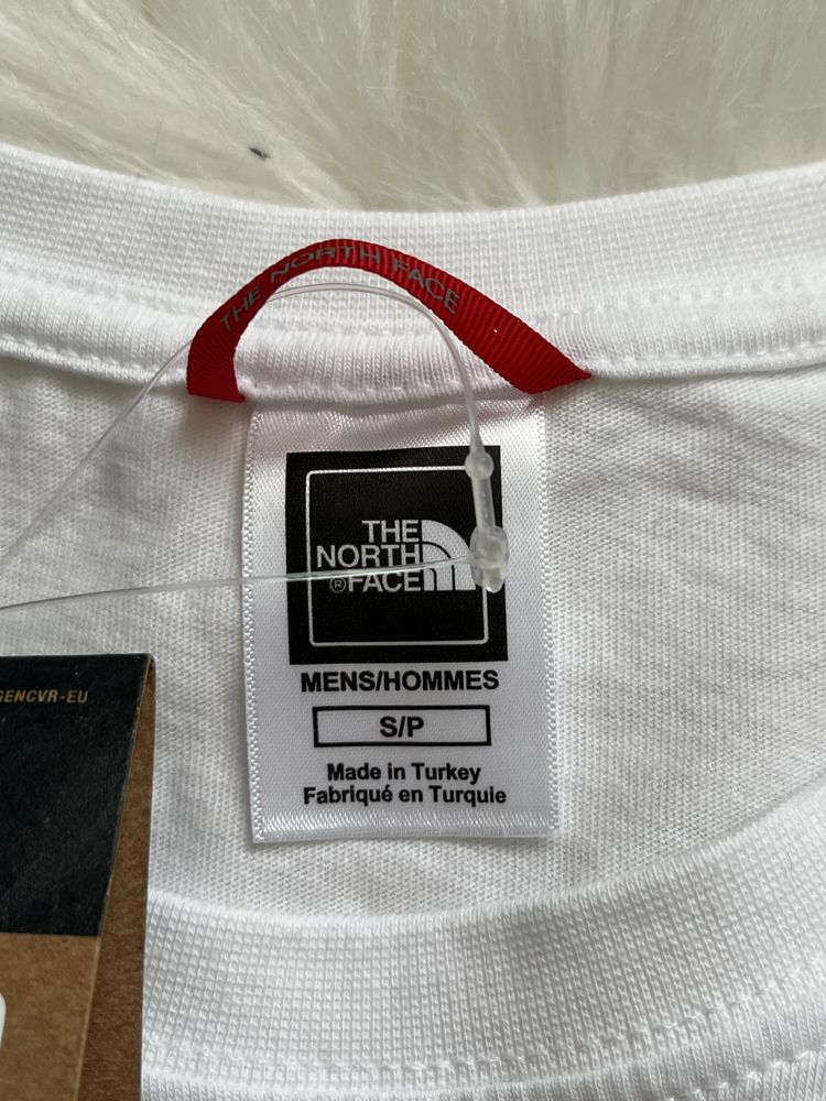 The north face koszulka tshirt biala nowa z metkami s