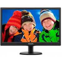 model 203v led monitor Philips 26/10 czarnym mało używany