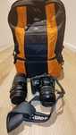 Kit Canon(Mochila, objetiva e câmera)