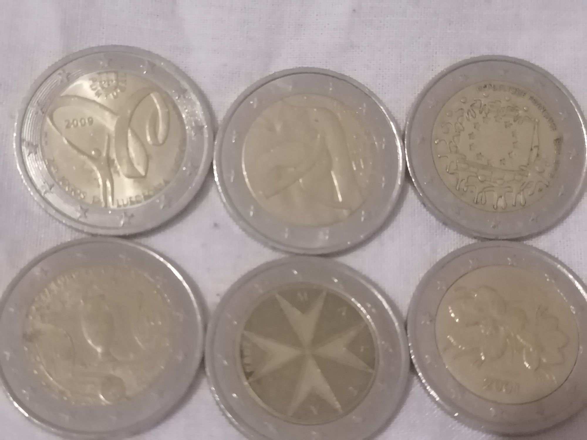 Moedas de 2€ raras