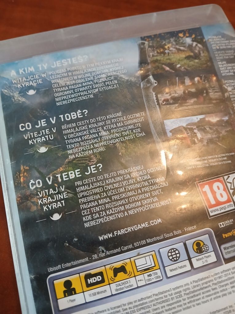 Gra PS3 PL Farcry4 PlayStation