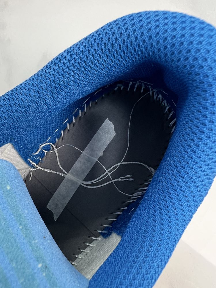 Кросівки Nike Air Jordan 1 low x Fragment Blue / Black / Beige