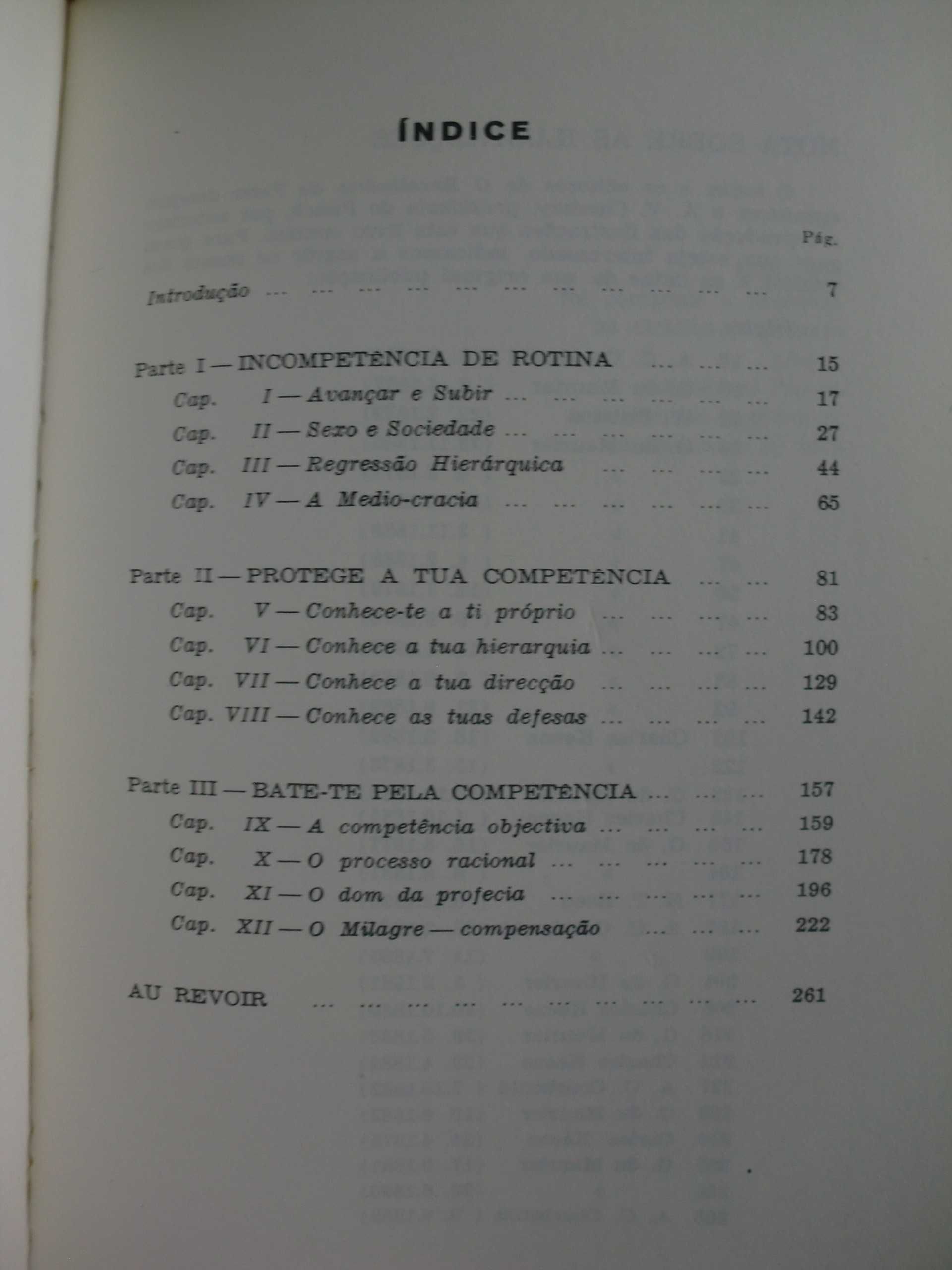 O Receituário de Peter
do Dr. Laurence J. Peter