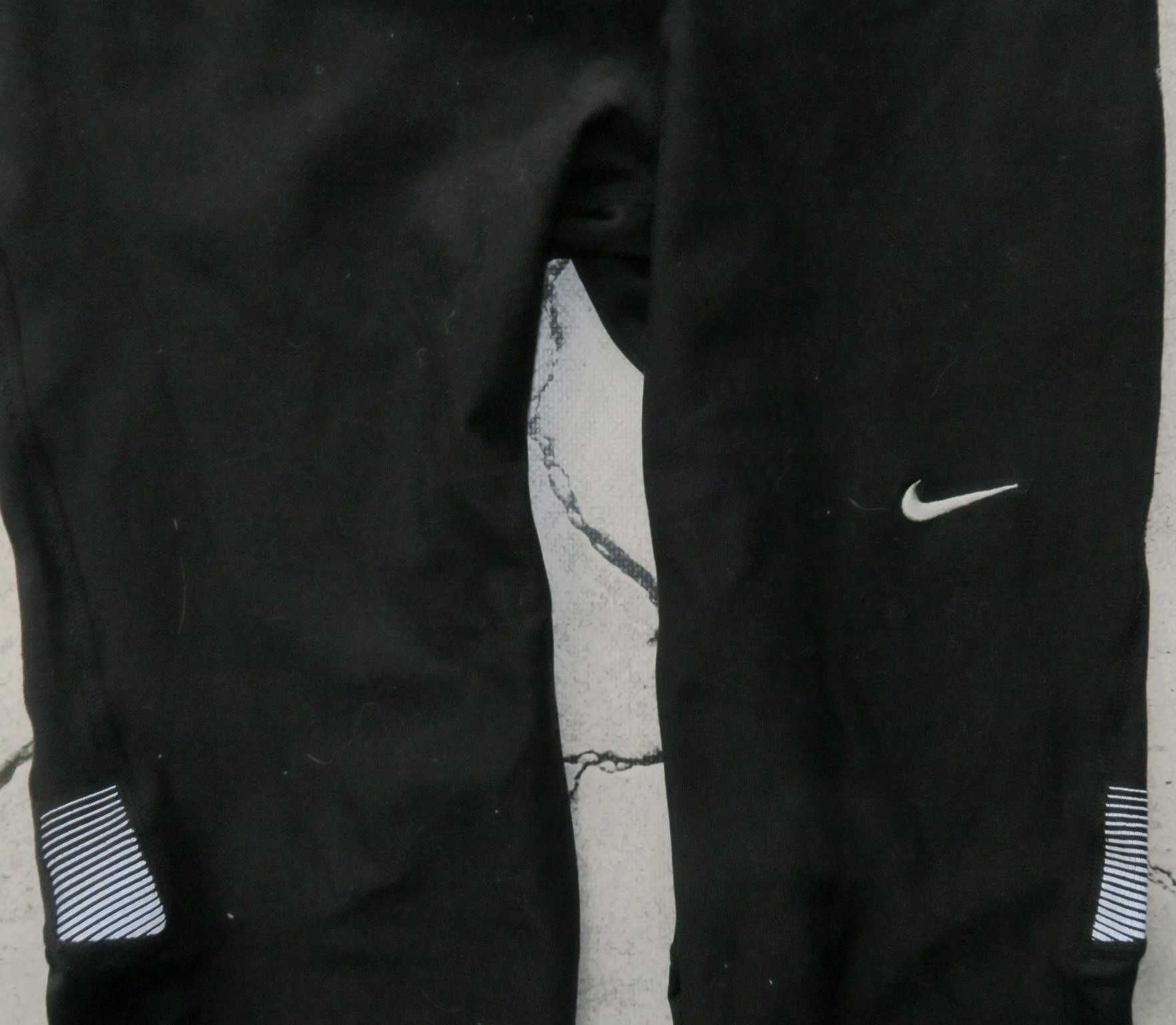 Nike legginsy z siateczką i kieszonką L