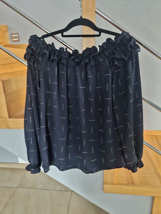 Hiszpanka granatowa z cyrkoniami M/L