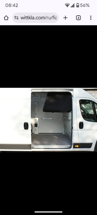 Ліжко до Fiat Ducato,Renault Master, диван розкладний, спальне місце