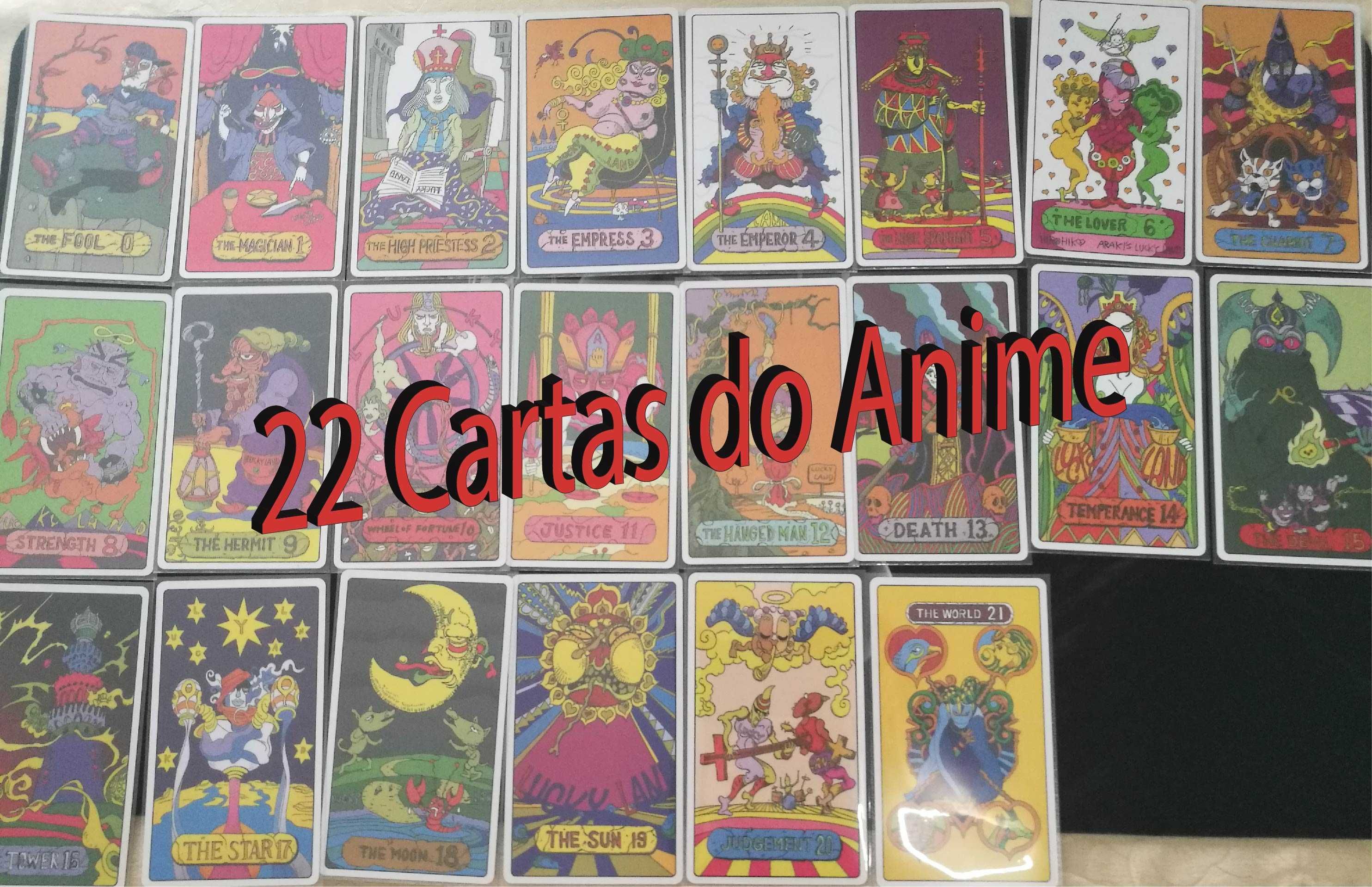 Cartas Tarot do Anime Jojo's Bizarre Adventure