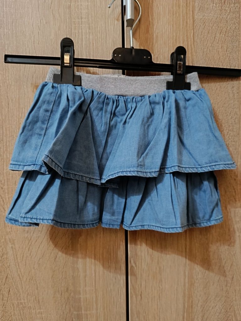 Jak nowa bawełniana spódniczka dziewczęca jeans