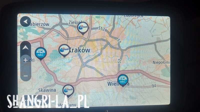 Nawigacja TomTom GO Camper . Cały Świat dożywotnio fotoradary, Wifi