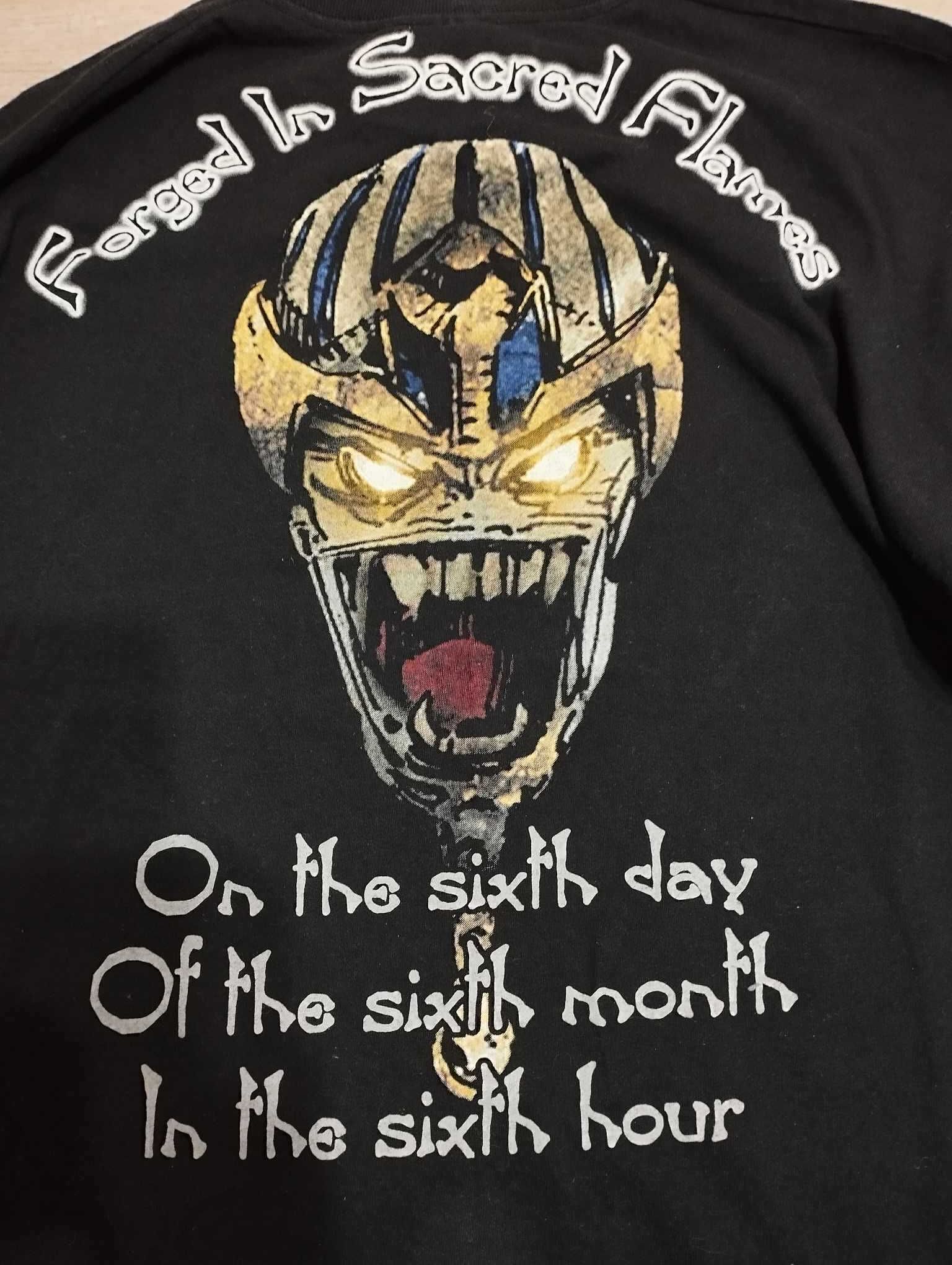 Vintage Iced Earth Something Wicked This Way Comes  90s Metal Tee XL