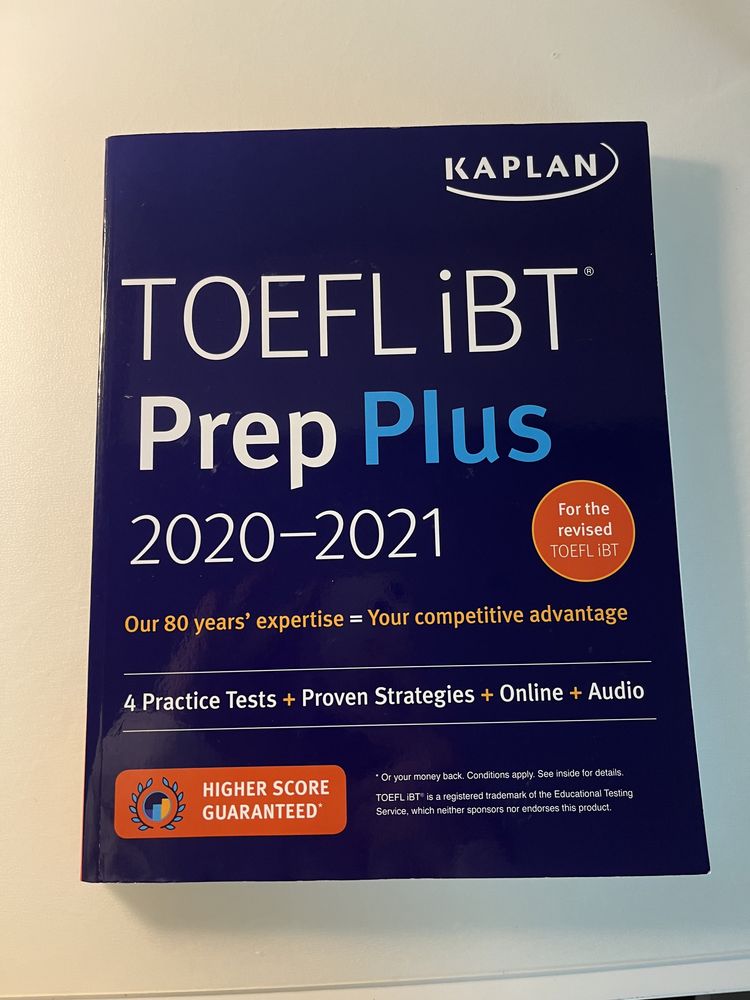 podręcznik przygotowawczy do egzaminu TOEFL iBT